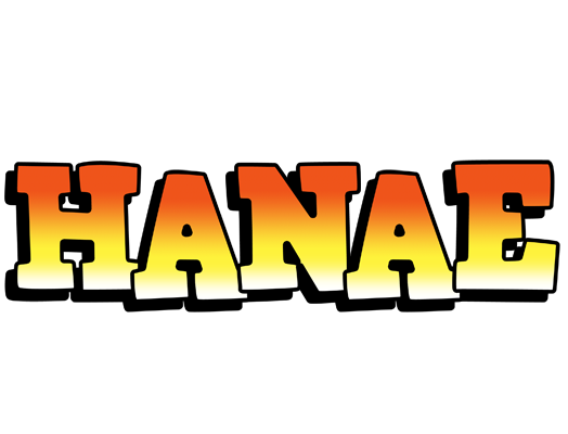 Hanae sunset logo