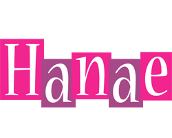 Hanae whine logo