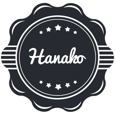 Hanako badge logo