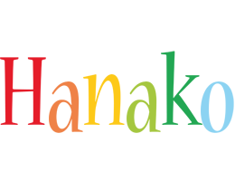 Hanako birthday logo