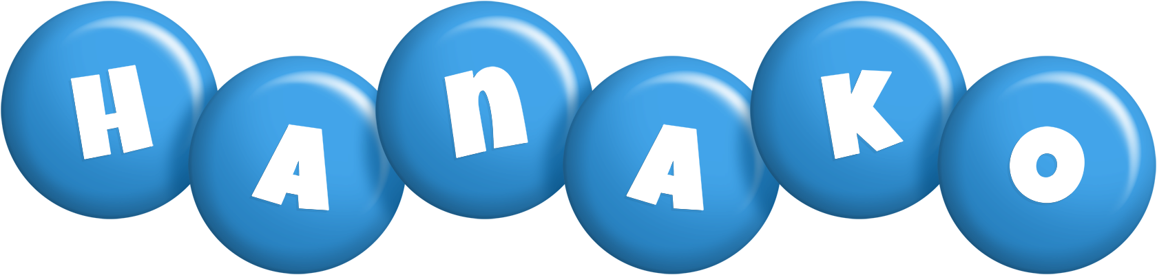 Hanako candy-blue logo