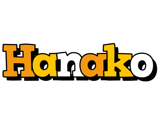Hanako cartoon logo
