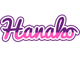 Hanako cheerful logo