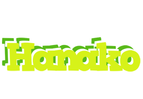 Hanako citrus logo