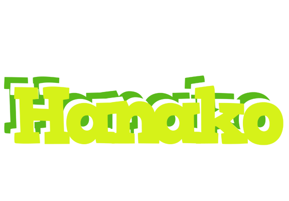 Hanako citrus logo