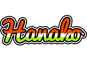 Hanako exotic logo