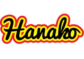 Hanako flaming logo