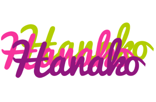 Hanako flowers logo