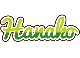 Hanako golfing logo