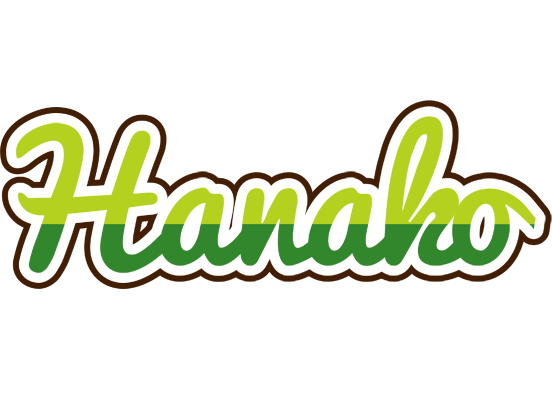 Hanako golfing logo