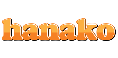 Hanako orange logo