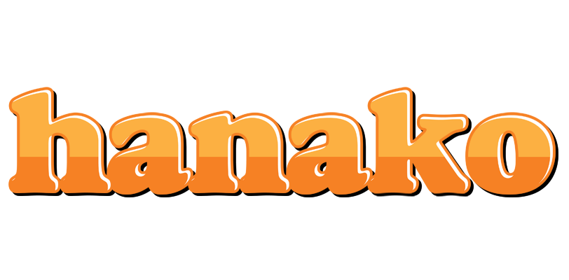Hanako orange logo
