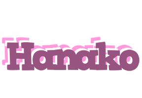 Hanako relaxing logo