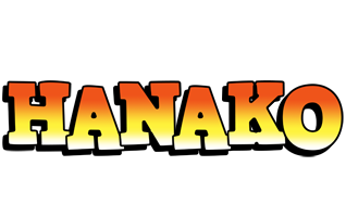 Hanako sunset logo