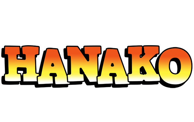 Hanako sunset logo