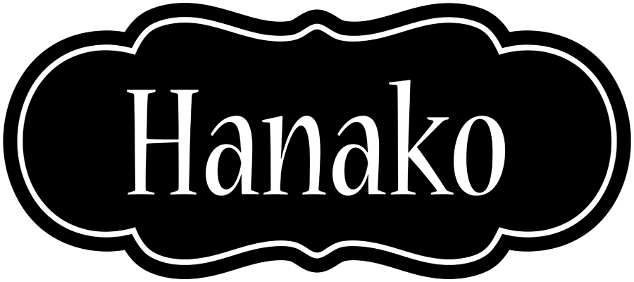 Hanako welcome logo