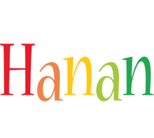 Hanan birthday logo