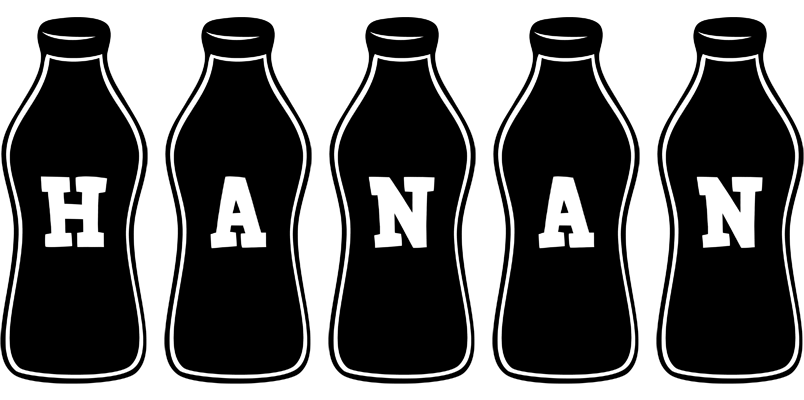 Hanan bottle logo