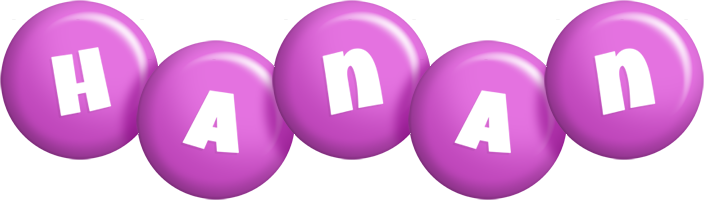 Hanan candy-purple logo