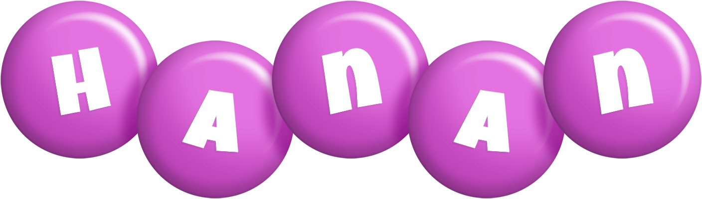 Hanan candy-purple logo