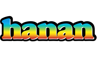 Hanan color logo