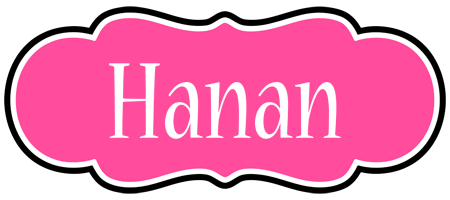 Hanan invitation logo