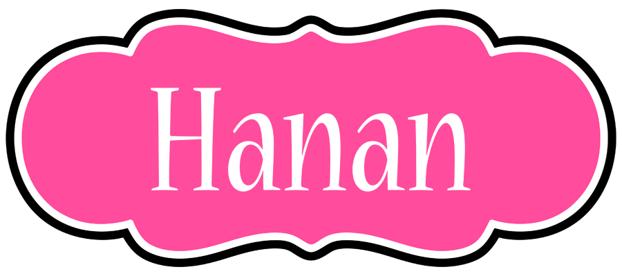 Hanan invitation logo