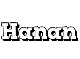 Hanan snowing logo