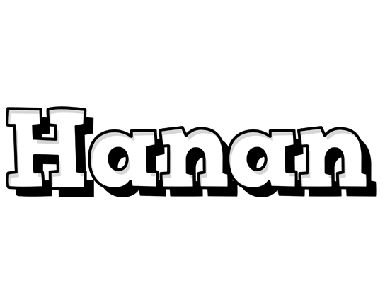 Hanan snowing logo