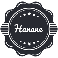 Hanane badge logo