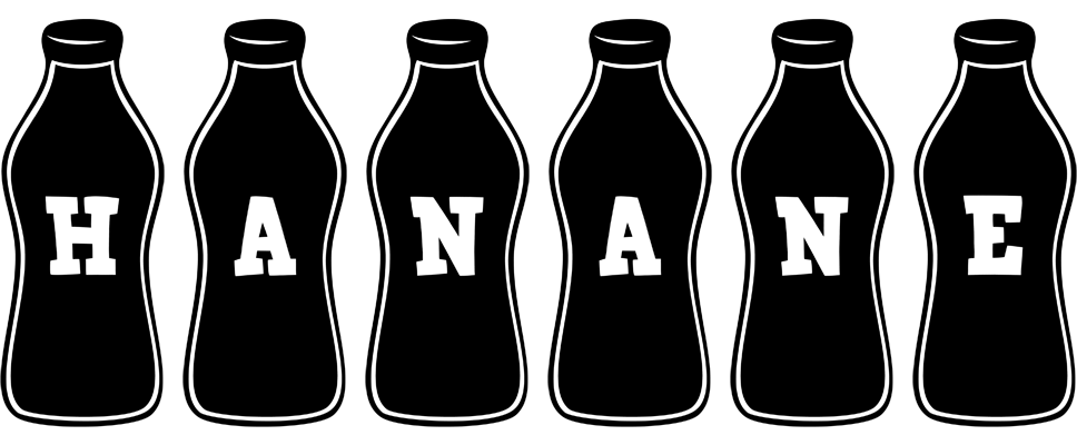 Hanane bottle logo
