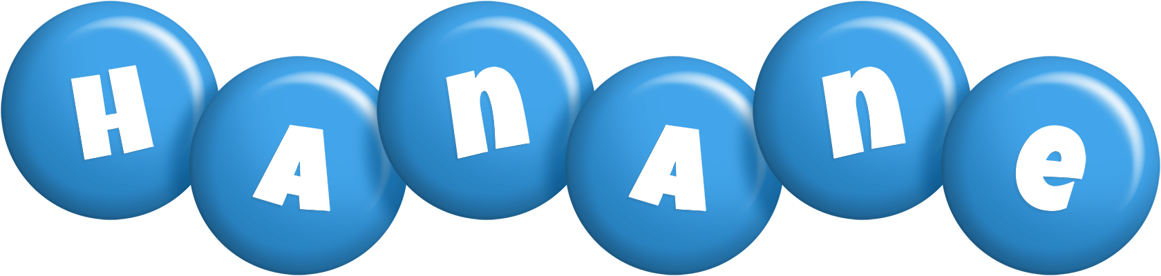 Hanane candy-blue logo