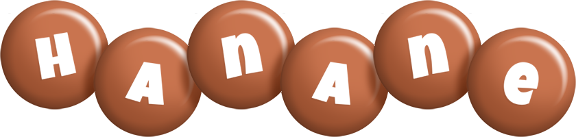 Hanane candy-brown logo