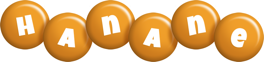 Hanane candy-orange logo