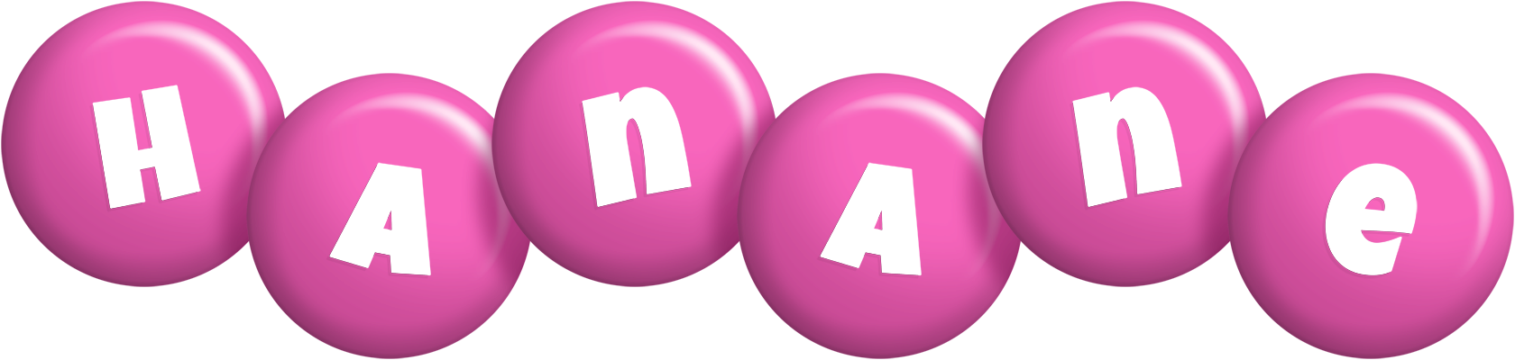 Hanane candy-pink logo