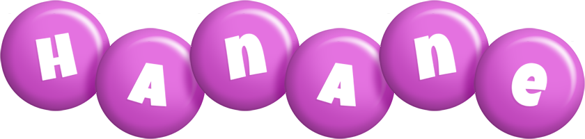 Hanane candy-purple logo