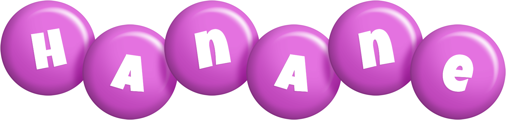 Hanane candy-purple logo