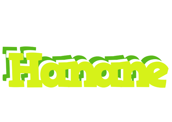 Hanane citrus logo