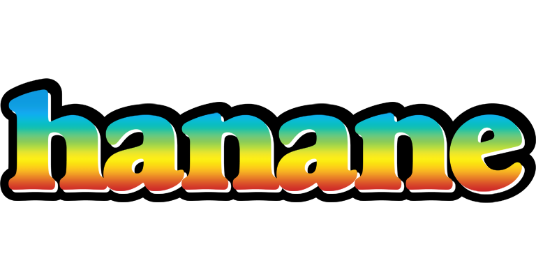 Hanane color logo