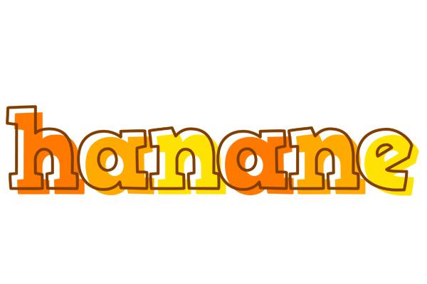 Hanane desert logo