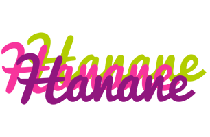 Hanane flowers logo