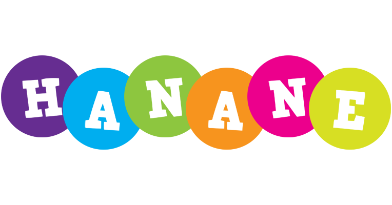 Hanane happy logo