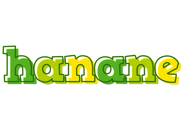 Hanane juice logo