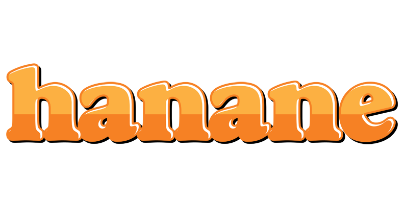 Hanane orange logo