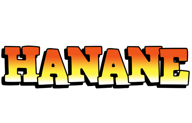 Hanane sunset logo