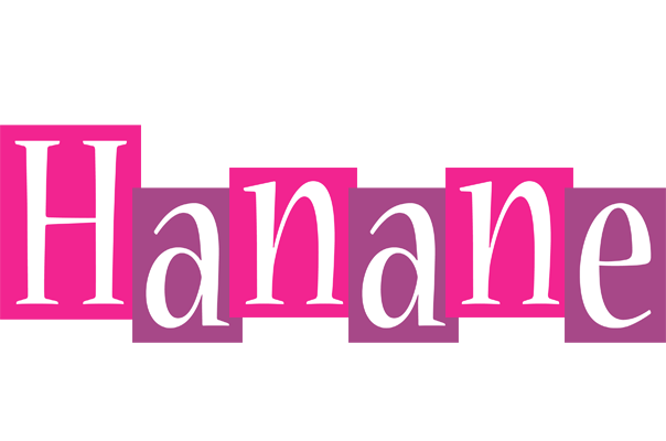 Hanane whine logo