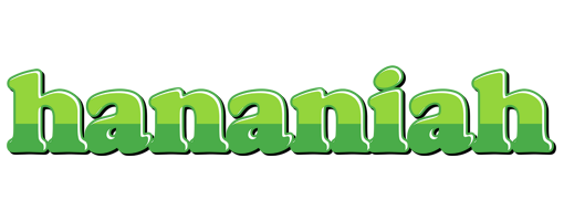 Hananiah apple logo