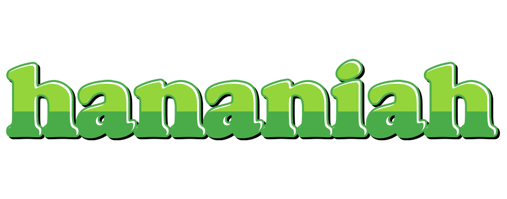 Hananiah apple logo
