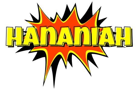 Hananiah bazinga logo