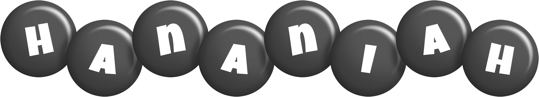 Hananiah candy-black logo